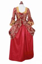 Deluxe Ladies 18th Century Marie Antoinette Masked Ball Costume Size 6 - 8